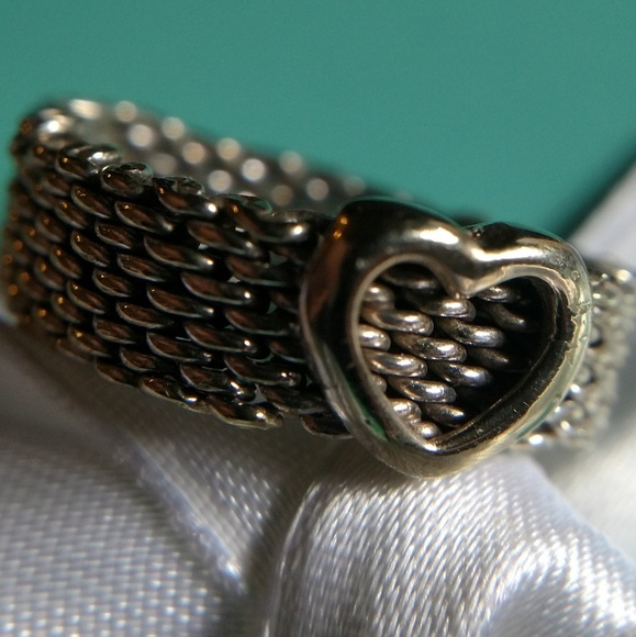 Tiffany & Co. Jewelry - Tiffany and Company Somerset mesh ring